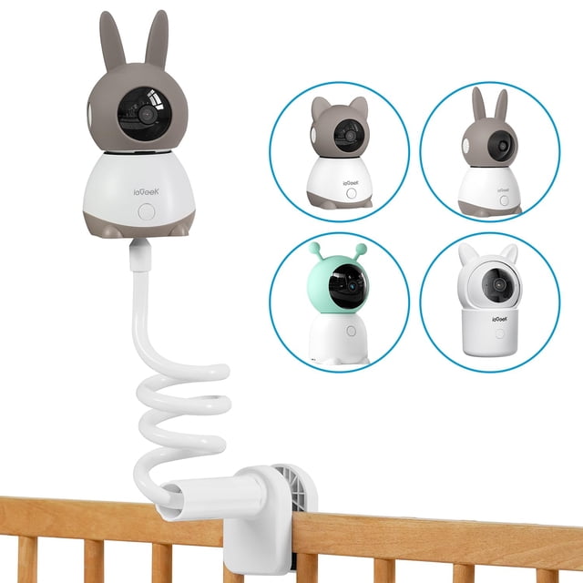 ieGeek Soporte para monitor de bebé Baby 1T/Baby 4 Soporte para cámara para bebé Soporte fuerte para cámara con tornillo de 1/4"