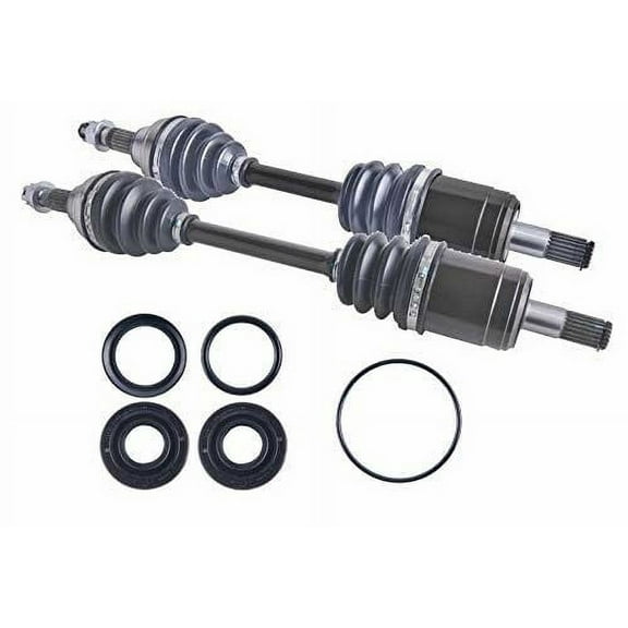 Honda Front cv axles & differential seal kit Foreman 450 TRX 2002 2003 2004