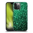 thumbnail image 1 of Head Case Designs Officially Licensed PLdesign Glitter Sparkles Emerald Green Hard Back Case Compatible with Apple iPhone 14 Pro Max, 1 of 7
