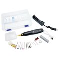 thumbnail image 3 of Mini amoladora USB con accesorios Taladro de uñas Herramientas eléctricas 2000mAh multifunzionale de taladro de herramienta rotativa de 5 velocidades CUTICAT Mini amoladora, 3 of 6