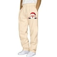 thumbnail image 1 of Men's Casual Hop Track Pants Solid Color Workout Joggers With Pocket and Design for Comfortable Stylish Wear, 1 of 4