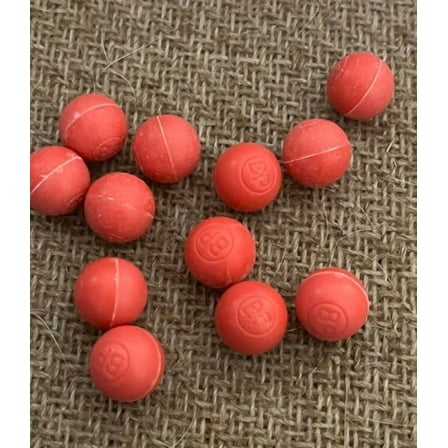 ANIMAL DETERENT 50 cal deterent Rounds for use in .50 cal paintball markers 12 count  PINK