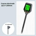 thumbnail image 3 of 6-in-1 soil tester PH meter/EC/light intensity/fertility temperature and humidity soil orchard compost tester, 3 of 5