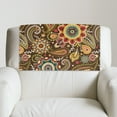thumbnail image 3 of Xixirimido Bohemian Mandala Paisley Pattern Recliner Headrest Protector, Non Slip Waterproof Headrest Cover, Leather Recliner Headrest Cover for Sofa, Furniture, Office Chair, 1Pcs, 3 of 7
