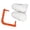 Orange, variant on NFTIGB 2 Set Triangle Holder Filter Stable Corner Sink Strainer with 100PCS Sink Strainer Bag for Kitchen Waste Leftover Food Catcher Space Saving Draining Rack Orange (8.3 inches / 21 cm)