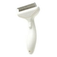 thumbnail image 2 of Grooming Brush Self Cleaning Metal Comb Detangling And Dematting Long Matted On Cats And Easy To Loose Undercoat One Click Removal, 2 of 6