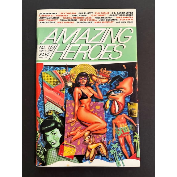 Amazing Heroes #164 Comic Book