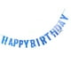 thumbnail image 4 of KAKOWELY Pancarta de feliz cumpleaños con diseño de tiburón para fiestas infantiles (azul), 4 of 4