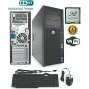 HP Z420 Tower Intel 3.60GHz 16GB 1TB HD Win 10 Pro CD-RW Blue-Ray+ Monitor 20" -REFUBISHED
