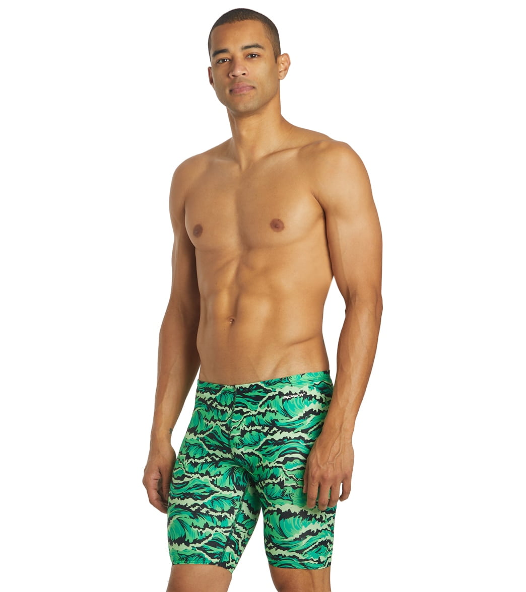 Sporti New Waves Jammer Swimsuit, Lycra Xtra Life, Abstract