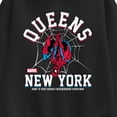 thumbnail image 2 of Marvel - Spider-Man Queens New York - Women's Oversized Fleece Hoodie Sweatshirt, 2 of 4