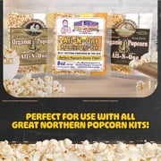 Superior Popcorn Company Movie Night Popcorn Popper Machine with Cart (8 oz, Red)