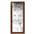 thumbnail image 2 of ArtToFrames 9" x 23" Walnut Picture Frame, 9x23 inch Brown Wood Poster Frame (WOM-4086), 4 Pack, 2 of 7