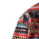 thumbnail image 3 of Camisas De Lino Para Hombre Hombres Empalme Rayas Pana Ocio Retro Camisa de manga larga Blusa superior (Red, M), 3 of 7