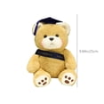 thumbnail image 3 of Osito de doctor con birrete de graduación, peluche, muñeco de graduación, muñeco de tela, regalo de graduación, muñeco de peluche, 3 of 7