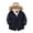 Navy, variant on Otqutp Kids Boy's Quilted Pu-ffer Lined Jacket Thick Winter Coat Long Sleeve Hooded Winter Water-proof Par-ka Outerwear for 2-7 Years(Navy,3-4 Years)