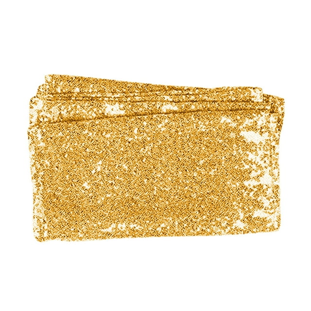 Transemion Mariage Table Sequin Table Runner Nappe Couverture Partie Table Runner Nappe Couverture Banquet Décoration 30x180CM No.02 1Set