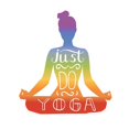 thumbnail image 2 of Lotus Just Do Yoga Wall Decal Wallmonkeys Peel and Stick Graphics (48 in H x 48 in W) WM502867, 2 of 4