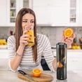 thumbnail image 3 of Blender  Juice Mixer Home Electric Wireless Charge Mini Fruit Mixers Juicer Cup Blender Milkshakes Juice Maker B, 3 of 7