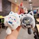 thumbnail image 3 of Sanrios Melody Kuromi Pom Pom llavero Hello Kitty canela Animal peluche muñeca Kawaii juguetes Pochacco colgantezhangyuxiang, 3 of 4