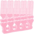 thumbnail image 1 of 40pcs Sponge Nail Finger Toe Separators Nail Art Pedicure Manicure Tools (Pink), 1 of 3