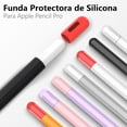 thumbnail image 3 of Funda Compatible con Apple Pencil Pro, Funda de Silicona Ultrafina Antideslizante Compatible con Carga Magnética y Funciones de Detección Táctil (Negro), 3 of 4