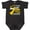 Black Leopard, variant on I Love My Brother Childhood Cancer Awareness Hope, Support, Cure Boys or Girls Baby Bodysuit