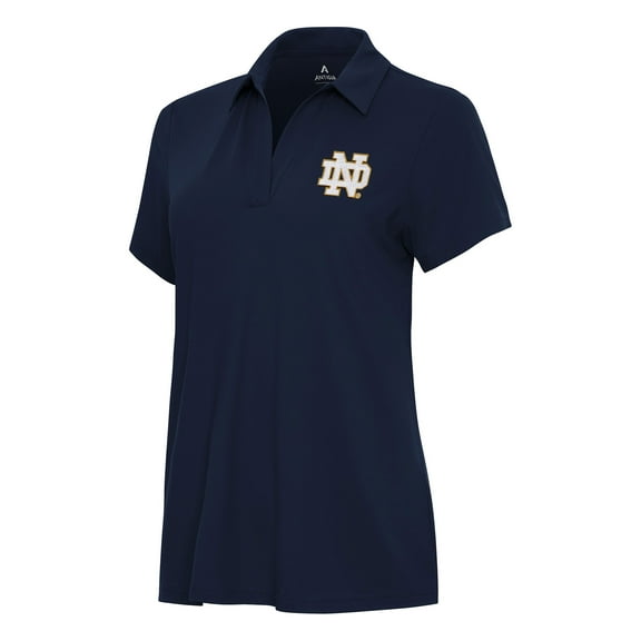 Women's Antigua Navy Notre Dame Fighting Irish Era Polo