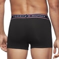 thumbnail image 2 of Men's Tommy Hilfiger Stretch 3-Pack Trunk Briefs Color: Black Size: L, 2 of 4