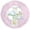 Pink, variant on PMU Baptism Pink Balloon (18 Inch Mylar) Pkg/1