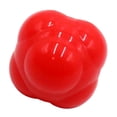 thumbnail image 3 of Balle de Réaction en Silicone, Améliorer, Contrôle de Balle, et Précision avec Ce Soccer Baseball / Softball / er, Masseur d'Exercice de Mise en Forme Rouge, 3 of 5