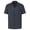 Blue, variant on Mens Industrial Short Sleeve Work Shirt, Navy - XL