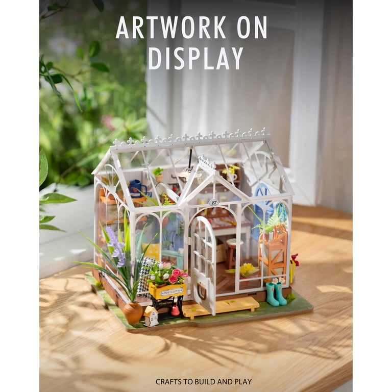 Rolife Dreamy Garden House DIY Miniature Dollhouse, European