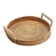 thumbnail image 2 of Cesta de mimbre Sunnimix Bandeja de almacenamiento 22x3cm, 2 of 8