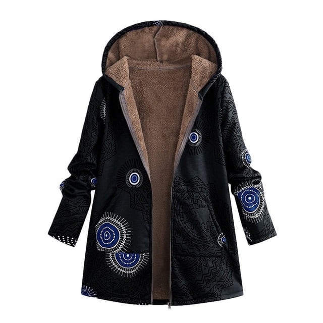 Women Solid Color Coat Windproof Outer Coat Long Sleeve Cardigan Warm Winter Overcoat Fluffy Jacket Button Down Overcoat
