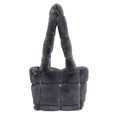 thumbnail image 1 of Bolso Mano Peludo Casual Lindo Nube Con Clip Felpa Suave Y Cruzado Un Hombro para Mujer (gris), 1 of 9
