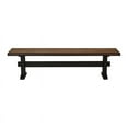 thumbnail image 2 of Bexley Rectangular Live Edge Dining Set Natural Honey and Espresso, 2 of 6