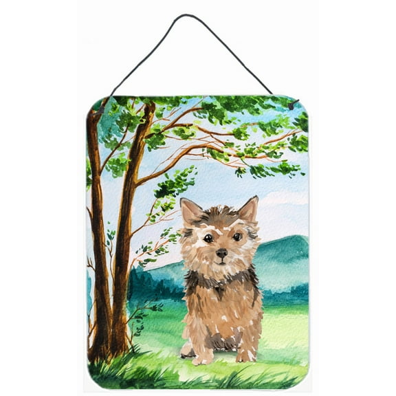 Under the Tree Norwich Terrier Wall or Door Hanging Prints