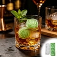 thumbnail image 5 of Taicans Rose Ice Tray 3 Cavity – Silicone Rose Mold for Whiskey Cocktails Drinks,Easy Release Non-Stick,Reusable Freezer for Large Ice Cubes,Party Decoration Chocolate Jelly Soap, 5 of 5