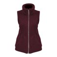 thumbnail image 2 of (clearance)IDALL Zip Up Jackets for Women Sweater Vest Women Girl Plush Warm Light Stand Up Collar Sleeveless Zipper Vest Warm Vest Tops Coats for Women's Outerwear Vests Red M, 2 of 4