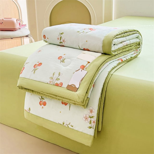 BOVXNPU Summer Cool Air Conditioner Washed Double Layer Yarn Washable Air Conditioner Core Cool Feeling