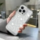 thumbnail image 5 of Funda de teléfono suave y transparente con corazón de amor blanco para iPhone 16, 14, 13, 12, 11 Pro Max, XS, X, 7, 8 Plus, SE 2020, funda para iPhone 15 Pro Max, 5 of 5