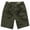 Green, variant on Cmfcve Men's Summer Shorts Elastic Waist Loose Cargo Shorts Versatile Durable Gym Pants