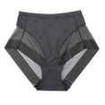 thumbnail image 1 of Braguitas de mujer de cintura media, bragas de malla transparente, ropa interior cómoda de seda de hielo para mujer, talla grande, 1 of 6