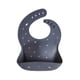 thumbnail image 1 of Babero de silicona para bebé Mushie ajustable e impermeable con diseño de planetas, 1 of 9