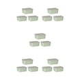 thumbnail image 1 of Recipiente hermético para alimentos Inteprter Verde 3 piezas Sin BPA No tóxico, 1 of 6