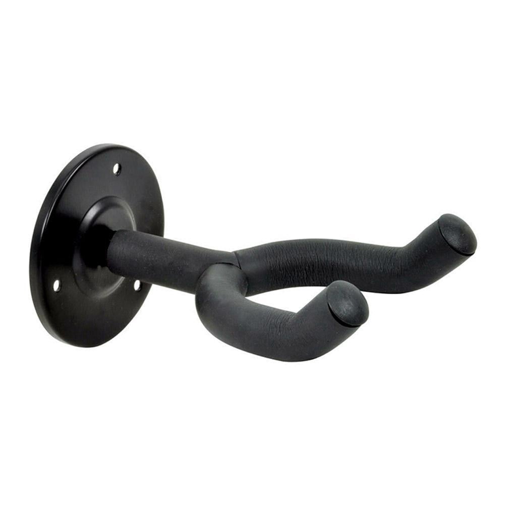 Wall Mount Guitar Hanger, Guitar Wall Holders For Guitar Bass, Black