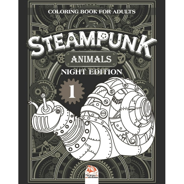 Download Steampunk Animals Night: Steampunk Animals 1 - Coloring ...