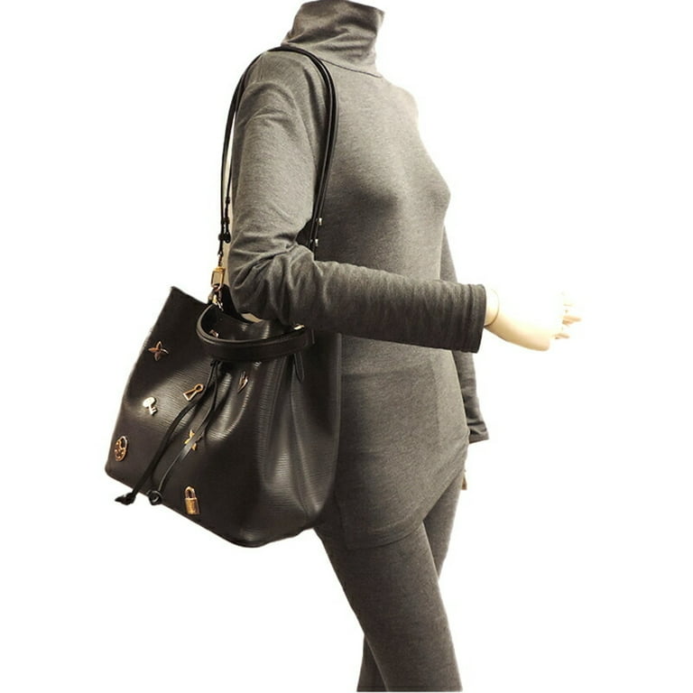 Authenticated Used Louis Vuitton Epi Lovelock Neonoe Women's and Men's  Shoulder Bag M53237 Noir (Black)