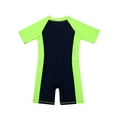 Vxuxlje Kids Baby Boy Girls Short Sleeve Thermal Shorty Wetsuit UV Sun